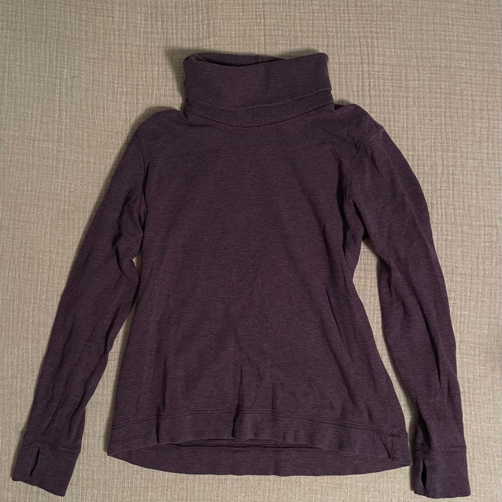 Lululemon athletica - Plum Cowl Neck Sweater